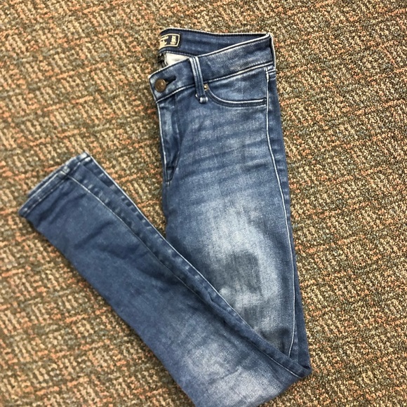 Abercrombie & Fitch Harper low rise jean leggings - Picture 1 of 7
